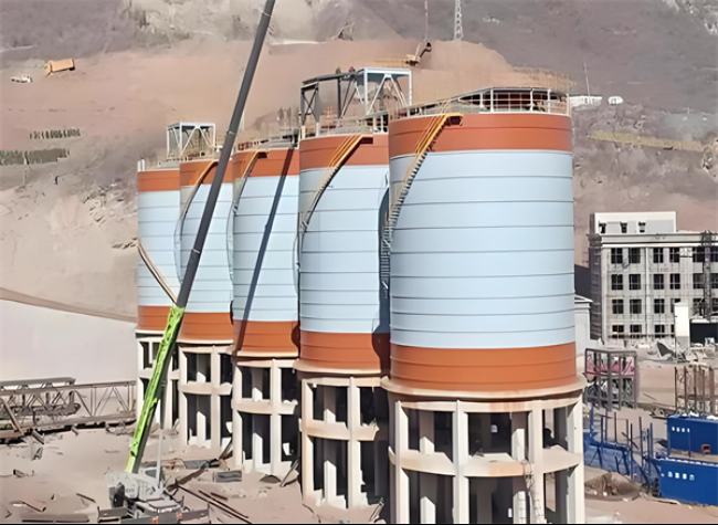 云龙高架钢板仓