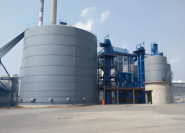 云龙1万吨钢板仓